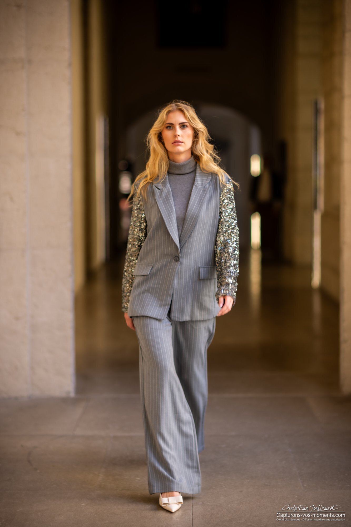 CAFÉ CRÈME — Pantalon Shiny