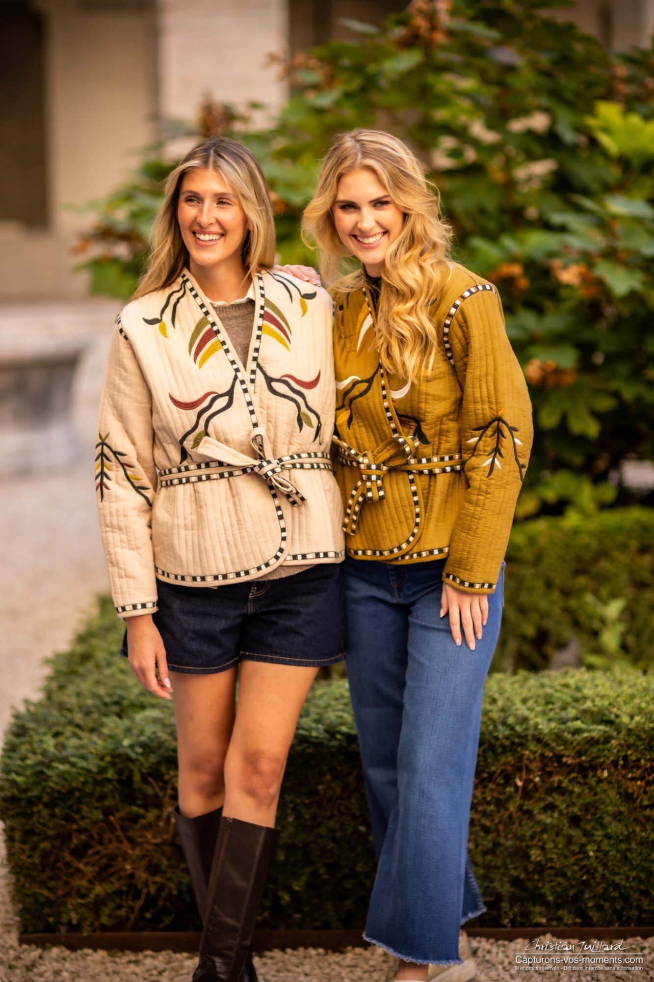 CAFÉ CRÈME — Veste Ange (kaki)